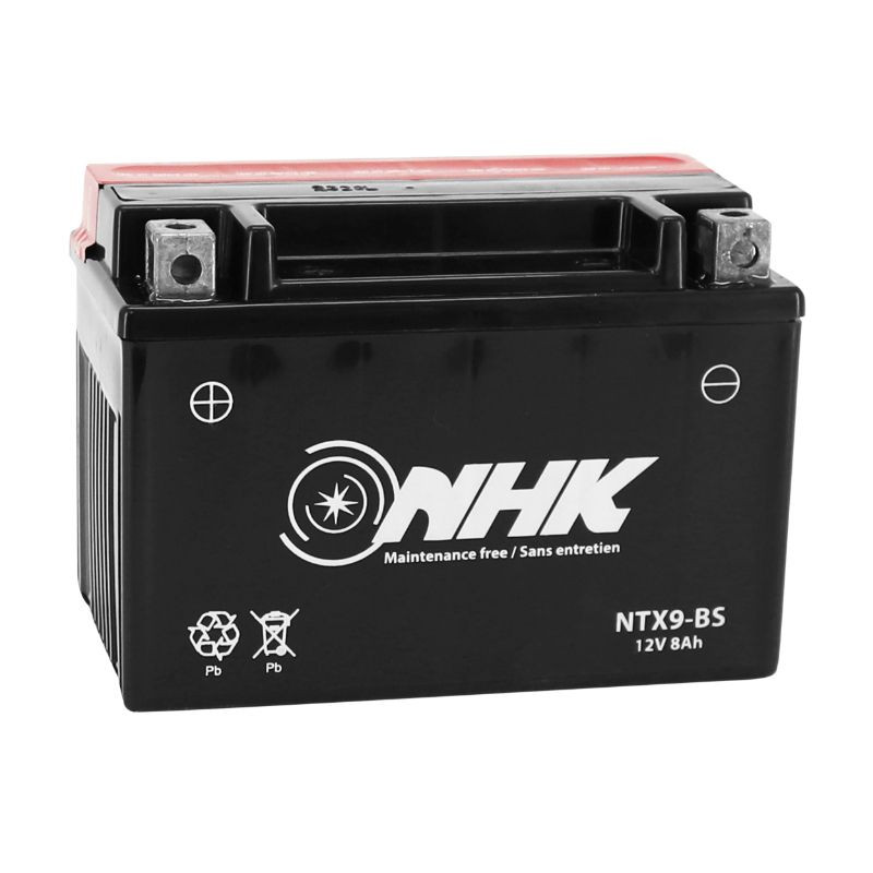 Batterie V Ah Ntx Bs Nhk Mf Sans Entretien Livree Avec Pack Acide