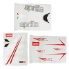 STICKERS KIT- "PIAGGIO GENUINE PART" APRILIA 50 RS 2006>2010 -896827-