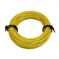 FIL ELECTRIQUE 1,00mm2 12/10 MULTIBRIN JAUNE (50M) -SELECTION P2R- 3701213418541