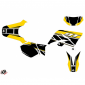 KIT DECO AUTOCOLLANT/STICKER 50 A BOITE REPLICA JAUNE POUR YAMAHA 50 DT 2007>2011 -KUTVEK- 3700948179642