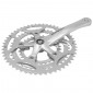 CHAINSET FOR ROAD BIKE- STRONGLIGHT 9/10 Speed IMPACT -SILVER- 172.5mm 52-42-30 (TAPERED SQUARE 107mm) 3700223714896