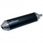 SILENCIEUX 50 A BOITE LEOVINCE X-FIGHT INOX NOIR (HOMOLOGUE) (REF 303228475R) 3700948293393