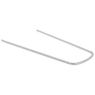 MUDGUARD STAYS FOR MOPED PEUGEOT 103 CHROME- FRONT (Ø 6 mm / L 295 mm) -SELECTION P2R- 3701213427185