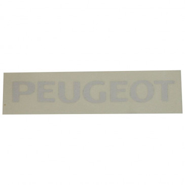 STICKER FOR MOPED PEUGEOT - FOR SEAT or BODY PART - WHITE(150x19mm) -SELECTION P2R- 3701213424405