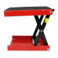 MOTORCYCLE LIFT STAND P2R - MECANICAL SCREW JACK - RED STEEL (HEIGHT min 100mm/max 380mm) 3700948195581