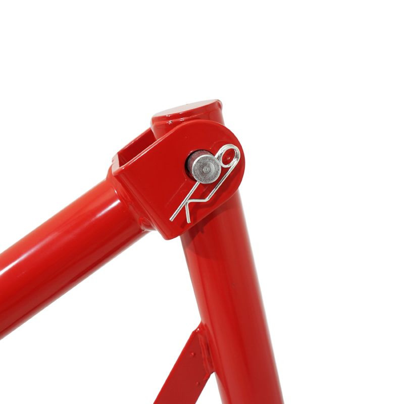 LEVE/BEQUILLE MOTO STAND P2R ARRIERE UNIVERSEL ACIER ROUGE - P2R