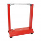 MOTORBIKE WHEEL BALANCER - P2R - RED STEEL - CONE Ø 12 to 30mm - MAX HEIGHT 51cm) 3700948208649