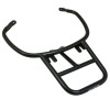 TOP CASE PLATE "PIAGGIO GENUINE PART" 50-125 VESPA PRIMAVERA, SPRINT BLACK -606002M-