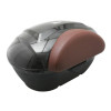  TOP CASE 48L ORIGINE PIAGGIO 300 MP3 2010, 400 MP3 2008, 500 MP3 2011 (AVEC PORTE BAGAGE) MARRON 126 A 672610B0MC 