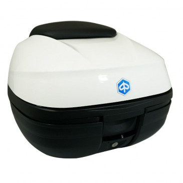  TOP CASE 37L ORIGINE PIAGGIO 125 300 MP3 YOURBAN 2011 (AVEC PORTE BAGAGE) BLANC 544 67275600BR 