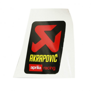  AUTOCOLLANT STICKER DECOR ECHAPPEMENT AKRAPOVIC ORIGINE PIAGGIO APRILIA 750 SHIVER, 1000 RSV 4, TUONO 893675 