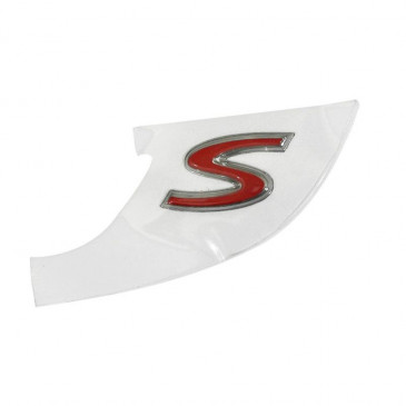 DECAL "S" "PIAGGIO GENUINE PART" LIBERTY 50-125 2015> ( MODELE SPORT) -2H001171-