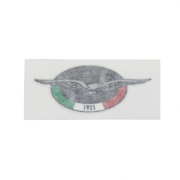 DECAL- "ITALIAN STORY" "PIAGGIO GENUINE PART" MOTO-GUZZI 750 BREVA, V7 CLASSIC, NEVADA, 1100 CALIFORNIA -GU03917570-