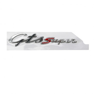 AUTOCOLLANT/STICKER/DECOR "GTS SUPER" D'AILE ARRIERE DROITE ORIGINE PIAGGIO 125-300 VESPA GTS 2016>2020 -2H001664-