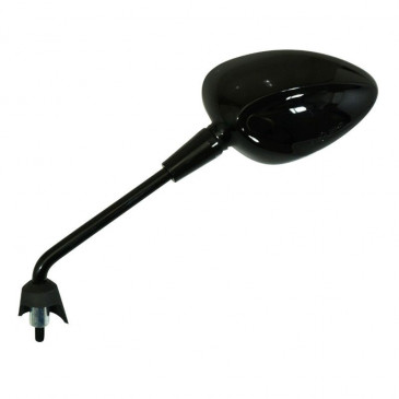 MIRROR- LEFT BLACK "PIAGGIO GENUINE PART" 50-125 VESPA SPRINT "NOTTE" -CM262013-