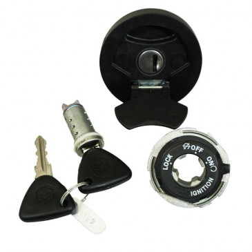 LOCK KIT- "PIAGGIO GENUINE PART" 50 NRG 2006 -674610-