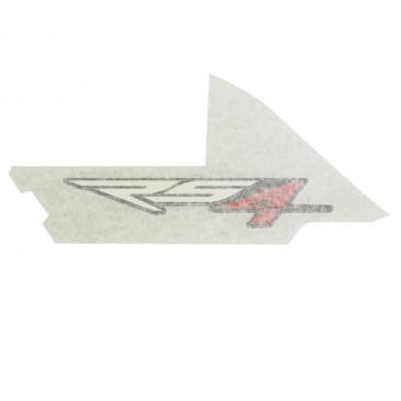 AUTOCOLLANT/STICKER/DECOR "RS4" ORIGINE PIAGGIO APRILIA 50-125 RS 2011> -899872-