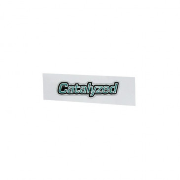  AUTOCOLLANT STICKER DECOR "CATALYZED" ORIGINE PIAGGIO 575736 