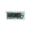 DIGITAL CLOCK "PIAGGIO GENUINE PART" 50-125 VESPA LX, VESPA-S, FLY, LIBERTY, 125-250-300 VESPA GTS, X7/APRILIA 125-250-300 ATLANTIC, LEONARDO -AP8212406-