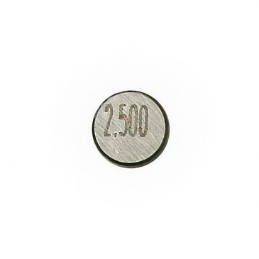 VALVE SHIM "PIAGGIO GENUINE PART" (2.50mm) FOR ALL 50cc/4 stroke SCOOTERS -CM144319-