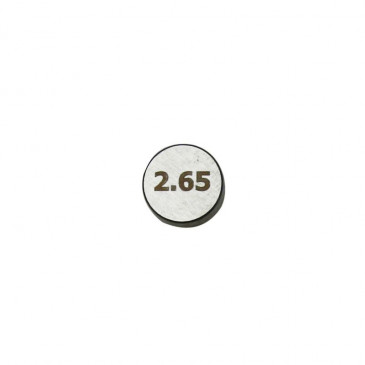 VALVE SHIM "PIAGGIO GENUINE PART" (2.65mm) FOR ALL 50cc/4 stroke SCOOTERS -CM144322-