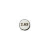 VALVE SHIM "PIAGGIO GENUINE PART" (2.65mm) FOR ALL 50cc/4 stroke SCOOTERS -CM144322-