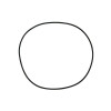 GASKET FOR CLUTCH COVER "PIAGGIO GENUINE PART" 125 VESPA PX -- COMMANDER PAR BACK-OFFICE -017781-