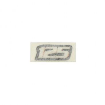 AUTOCOLLANT/STICKER/DECOR "125" ORIGINE PIAGGIO -576132-