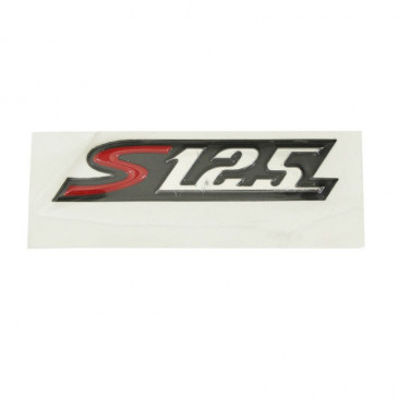 AUTOCOLLANT/STICKER/DECOR "S125" ORIGINE PIAGGIO 125 VESPA-S -656231-