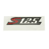 AUTOCOLLANT/STICKER/DECOR "S125" ORIGINE PIAGGIO 125 VESPA-S -656231-