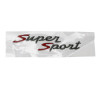 LABEL- "SUPERSPORT" "PIAGGIO GENUINE PART" 125-300 VESPA GTS -672062-