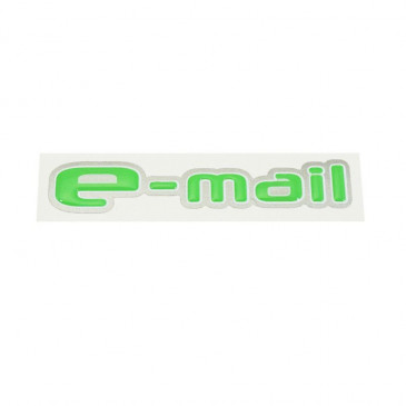 AUTOCOLLANT/STICKER/DECOR "E MAIL" ORIGINE PIAGGIO LIBERTY ELECTRIQUE 2011>2017 -674672-