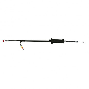 CABLE/COMMANDE/TRANSMISSION OUVERTURE DE COFFRE A CASQUE ORIGINE PIAGGIO GILERA 50-125 DNA -970165-