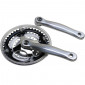 CHAINSET FOR MTB- P2R 7/8 Speed -ALUMINIUM- -SILVER- 170mm 42-34-24 WITH CHAIN GUARD (BOTTOM BRACKET 118mm) 3700948045145