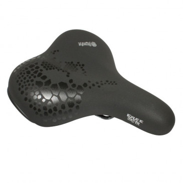 SADDLE- ROYAL FREEWAY FIT LOISIR SHAPE MEMORY- Side reinforced - RELAXED -Black- 257x210mm 550g 8021890575616