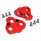 PEDAL CLEAT MICHE RED "FLOAT" (PAIR) 8054521670336