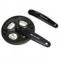 CHAINSET FOR MTB- P2R 7/8 Speed -ALUMINIUM- BLACK BLACK-X 170mm 44-34-24 (BOTTOM BRACKET 113mm) WITH CHAIN GUARD 3700948084380