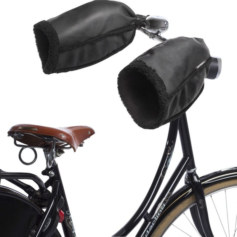 MOOFL - manchon noir de vélo contre le froid et la pluie