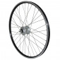 ROUE VTT PATIN BLOCAGE 26" ER10 AVANT NOIR MOYEU SHIMANO DYNAMO DH2N 6 VOLT-2.4W JANTE 19C 3660429062293