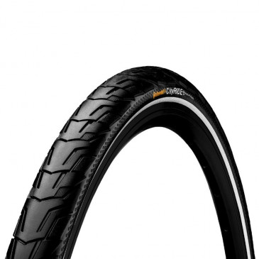 TYRE FOR URBAN/TREKKING BIKE 700 X 47 CONTINENTAL CITYRIDE REFLECTIVE BLACK-RIGID (29 x 1,75) (47-622) 4019238810394