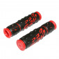 HAND GRIPS FOR MTB- PROGRIP 953 BLACK/RED Ø22mm L122mm Pre-cut for 90 mm (PAIR) 0801766067661