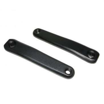 MANIVELLE DROITE + GAUCHE STRONGLIGHT MAGAN3 170mm NOIR CARRE JIS POUR PANASONIC / YAMAHA / ANANDA (DEPORT 10mm) 3700223717682