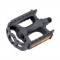 FLAT PEDAL FOR MTB- P2R -RESIN-BLACK- 9/16" (PAIR) 3700948084199