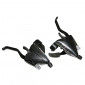 LEVIER/MANETTE VTT PATIN P2R 3x7V. NOIR ALU AZERA V-BRAKE COMPATIBLE SHIMANO (PAIRE) 3700948091449