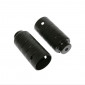 PEGS FOR BMX - ALUMINIUM Ø 45mm Black - Lg 100mm For axle Ø 3/8 (PAIR) 5882400210001