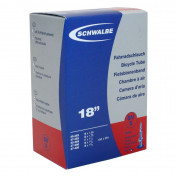 CHAMBRE A AIR VELO 450 x 35A - 18" SCHWALBE VALVE PRESTA TOUT ALU (40-355 à 37-400) (SV5) 4026495100106