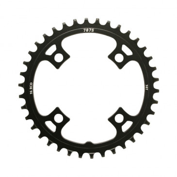 CHAINRING FOR MTB-FOR SINGLE- 38T. Ø96 SUNRACE MX 11/10 Speed -4 ARMS- Compatible with others brands. 4710944256574