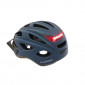 CASQUE VELO CITY ADULTE POLISPORT CITYGO BLEU FONCE MAT TAILLE 52-59 SYSTEM QUICK LOCK AVEC LUMIERE INTEGREE 5604415085802