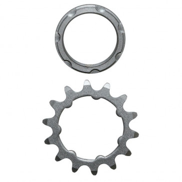 SPROCKET FOR TRACK MICHE 14T. WITH THREADED SUPPORT WASHER 3.30 8054521675812