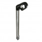 QUILL STEM FOR ROAD BIKE/MTB- QUILL STEM- Ø22,2 BLACK L40mm FOR BAR Ø25,4mm (stem tube L 230mm) 4016538082070